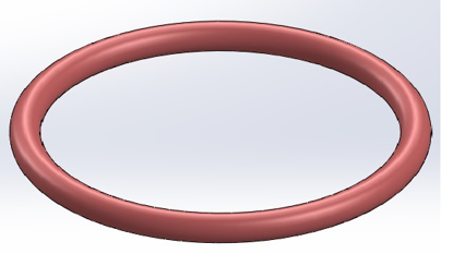 تصویر از اورینگ لوله مکش ویتون دنا EF7 طلا