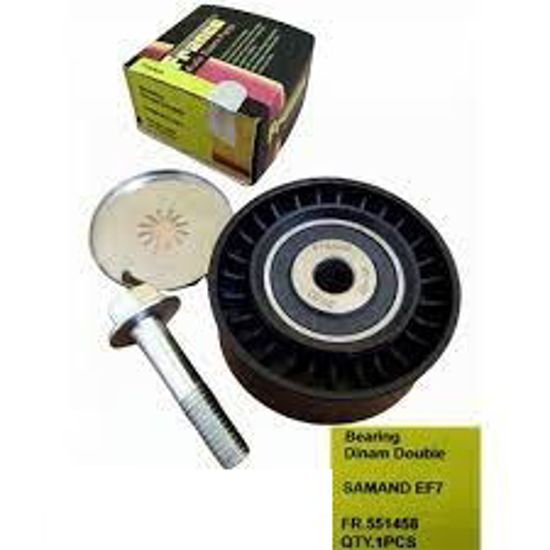 تصویر از غلطک هرزگرد دینام دوبل FRANCO-EF7