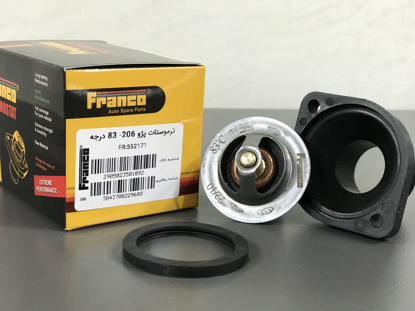 تصویر از ترموستات پژو 206- 83درجه(بادرب و واشر) FRANCO