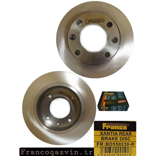 تصویر از دیسک چرخ عقب برلیانس سری 300 FRANCO