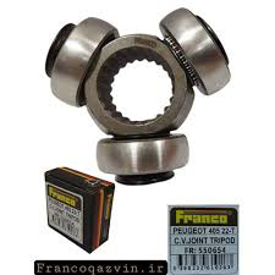 تصویر از سه شاخه پژو 206 21 خار FRANCO